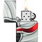 Zippo 2022 Zippo Flame Wave 540 Wrap 360 White Matte,  ZIP-49357 - alternate 3